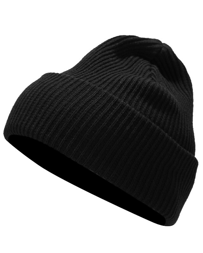 Trendy Thermal Knit Bennie Hat