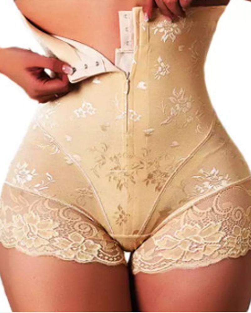 High Waist Shaping Underwear Postpartum Tummy Control Butt Lift Panty Body Shaper