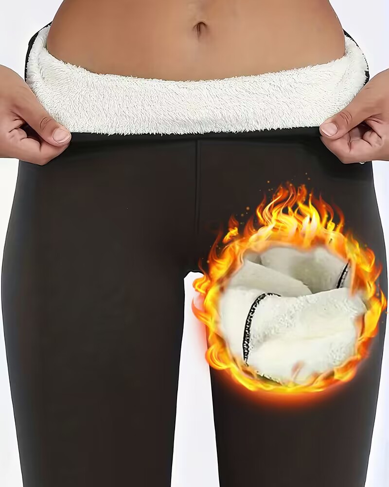   ChicMe High Waist Fleece Lined Warm Sports Workout Leggings