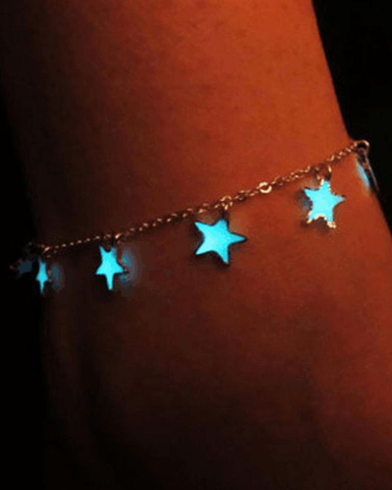 1pc Luminous Star Pattern Bracelet