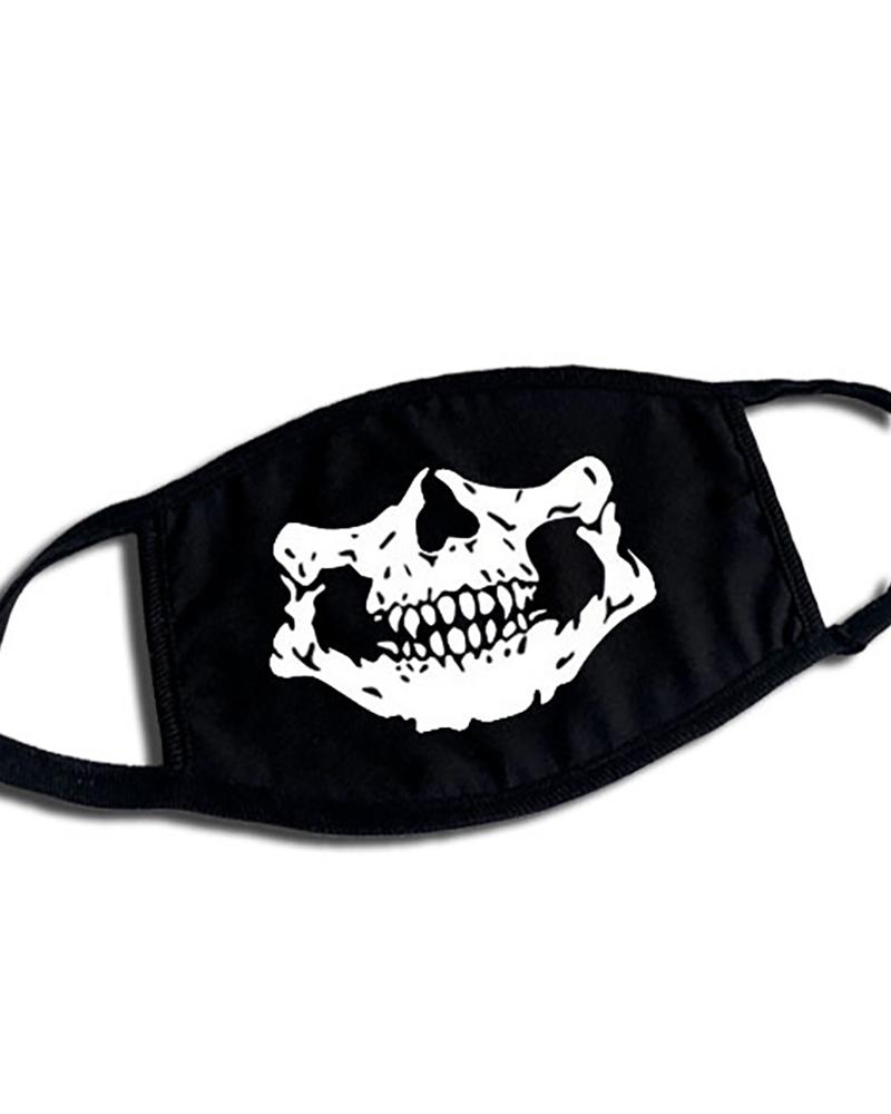 Face Mask  ChicMe Phiz Print Ear Loop Breathable Mouth Mask