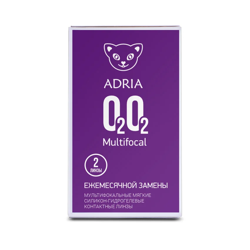Мультифокальные ADRIA O2O2 MULTIFOCAL (2 линзы)
