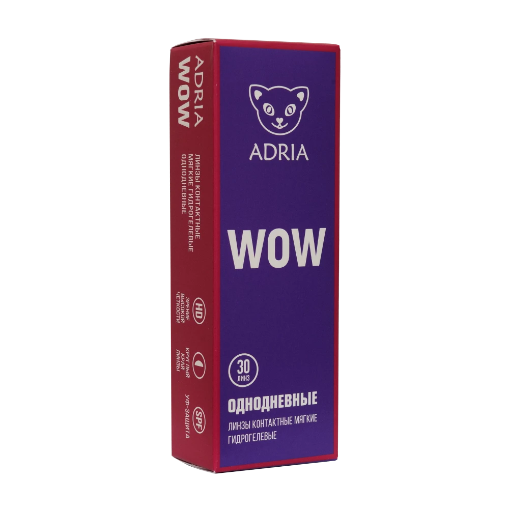  ADRIA WOW (30 линз) Soul Brown (карий)
