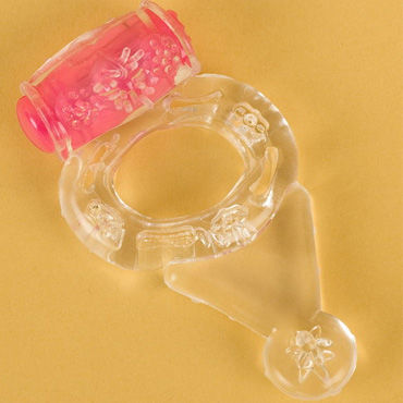 Кольца с вибрацией  Condom-Shop Toyfa кольцо, прозрачное С вибрацией