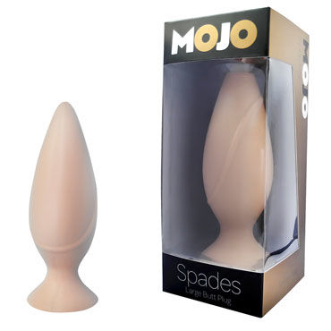 Gopaldas Mojo Spades бежевый Большая анальная пробка