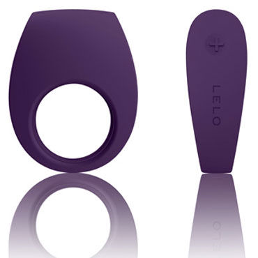 Кольца с вибрацией  Condom-Shop Lelo Tor 2, фиолетовый Перезаряжаемое эрекционное кольцо с вибрацией, водонепроницаемое