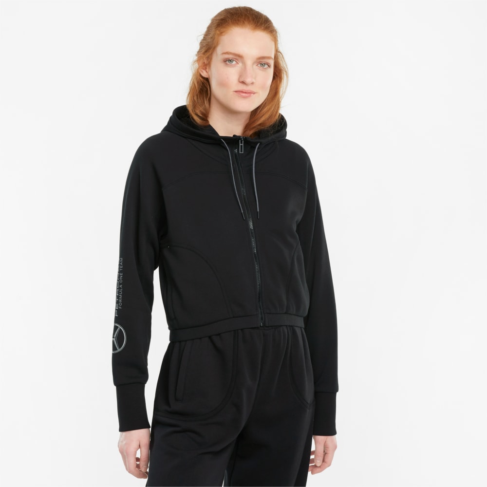 Mercedes AMG Petronas  PUMA Толстовка Mercedes F1 Hooded Women's Sweat Jacket