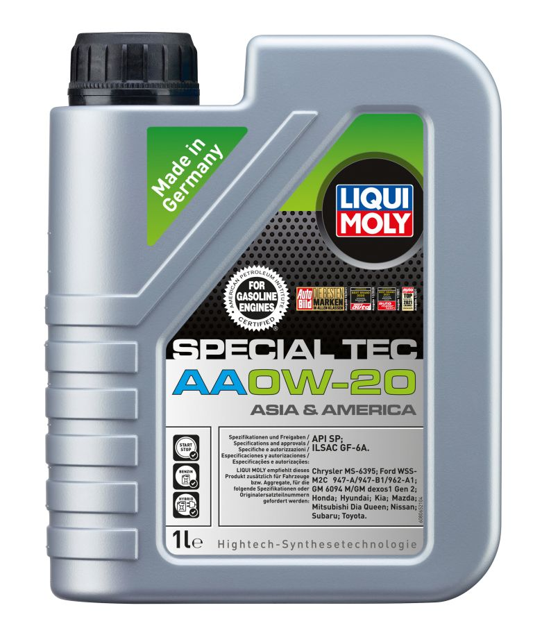 Моторное масло LIQUI MOLY 8065 0W-20 синтетическое 1 л