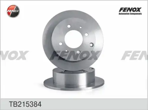Тормозной диск FENOX TB215384 полный задний мост