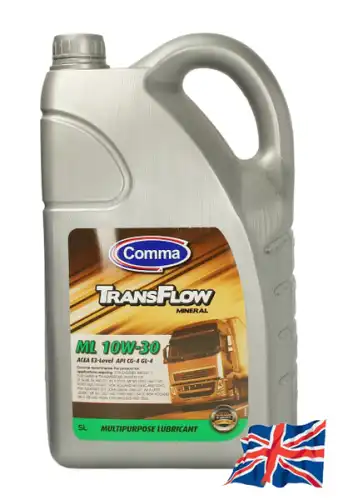 Масла для cельхозтехники  Армтек Масло для сельхозтехники COMMA TRANSFLOW ML TFML5L 10W-30 полусинтетическое 5 л