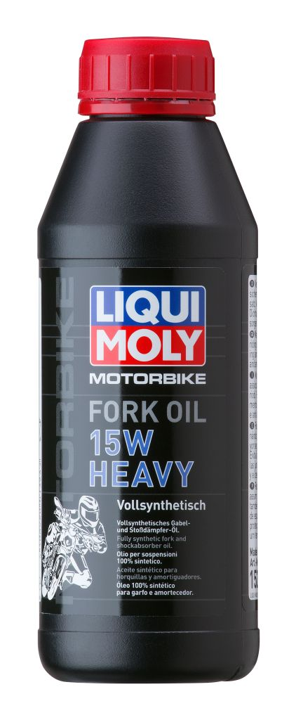 Масло вилочное LIQUI MOLY Motorbike Fork oil 1524 15W синтетическое 0.5 л