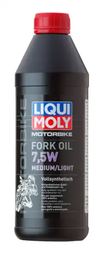 Масло вилочное LIQUI MOLY Motorbike Fork Oil 2719 7.5W синтетическое 1 л