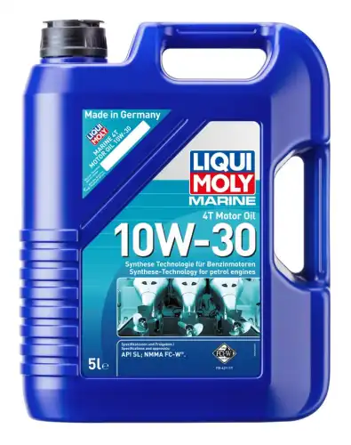 Масло для лодочных моторов 4-тактное LIQUI MOLY Marine 25023 10W-30 синтетическое 5 л