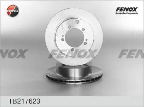 Тормозной диск FENOX TB217623 вентилируемый задний мост