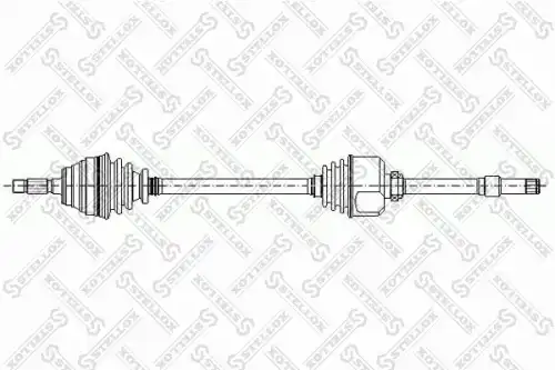 привод правый! 1100mm ABS, 20943\ Fiat Ducato, Peugeot Boxer 1.9-2.5D/TD 94>