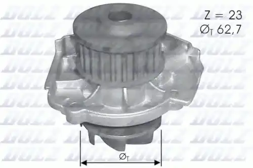 помпа!\ Fiat Brava/Bravo/Punto/Stilo, Lancia Y/Ypsilon 1.2/1.4 97>