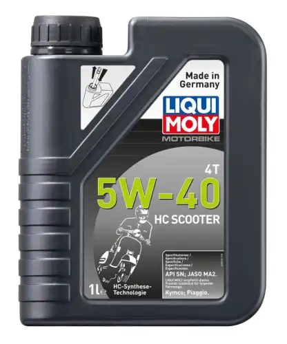 Моторное масло 4-х тактное LIQUI MOLY Motorbike Street 20829 5W-40 синтетическое 1 л