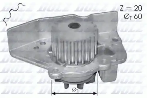 помпа!\ Peugeot 306/406, Citroen Xantia/Xsara/ZX 1.6-1.9 92>