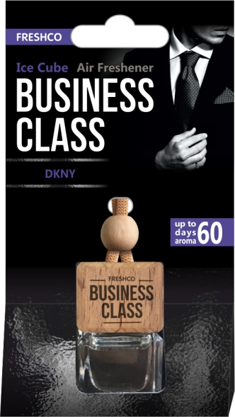 ароматизатор подвесной бочонок ''Freshco Business Class ice cube'' DKNY!\