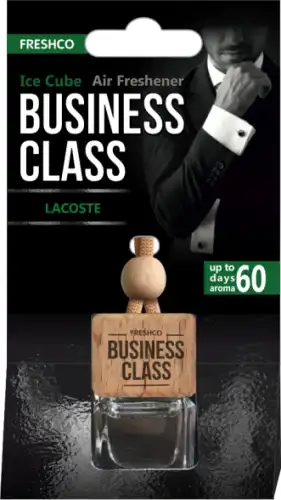 ароматизатор подвесной бочонок ''Freshco Business Class ice cube'' Lacoste!\