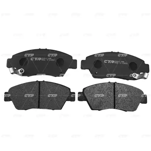 колодки дисковые передние!\ Honda Civic 1.4/1.6 & VT-i & VTEC 91-01/CRX 1.6 92-98