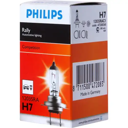  Автолампа галогенные PHILIPS 12035RAC1 PX26d