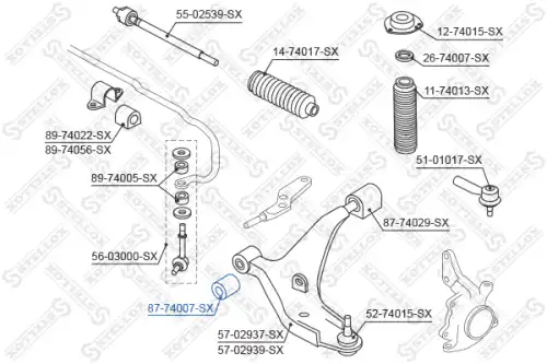 сайлентблок рычага пер.!\Nissan Primera 90-98/Maxima 94-99