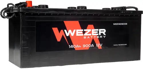 Аккумулятор WEZER WEZ140900R 140 Ач 900 А 513x189x223 мм 4 (-+) боковая прямая