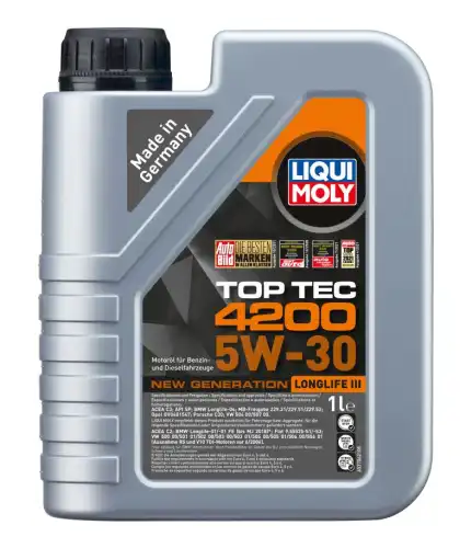 Моторные масла Моторное масло LIQUI MOLY 7660 5W-30 синтетическое 1 л