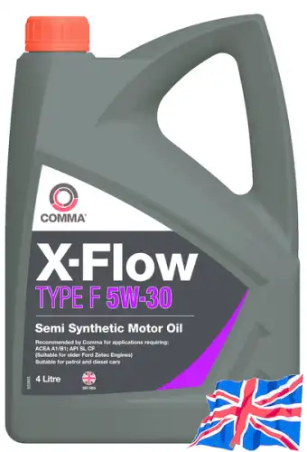 Моторные масла Моторное масло COMMA XFF4L 5W-30 полусинтетическое 4 л