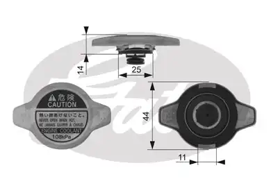 Крышки радиатора крышка радиатора!\Honda, Opel, Chrysler, Lexus, Ford, Mazda