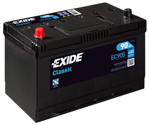 Аккумулятор EXIDE EC905 90 Ач 680 А 306x173x222 мм 1 (+-) прямая