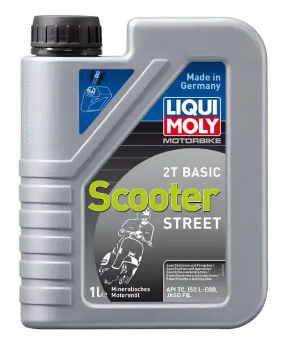 Моторное масло 2-х тактное LIQUI MOLY Motorbike Street 8068 минеральное 1 л