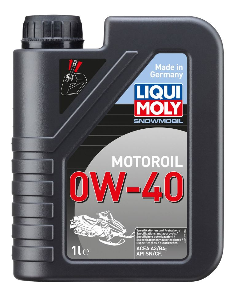 Моторное масло 4-х тактное LIQUI MOLY Motorbike Offroad 7520 0W-40 синтетическое 1 л