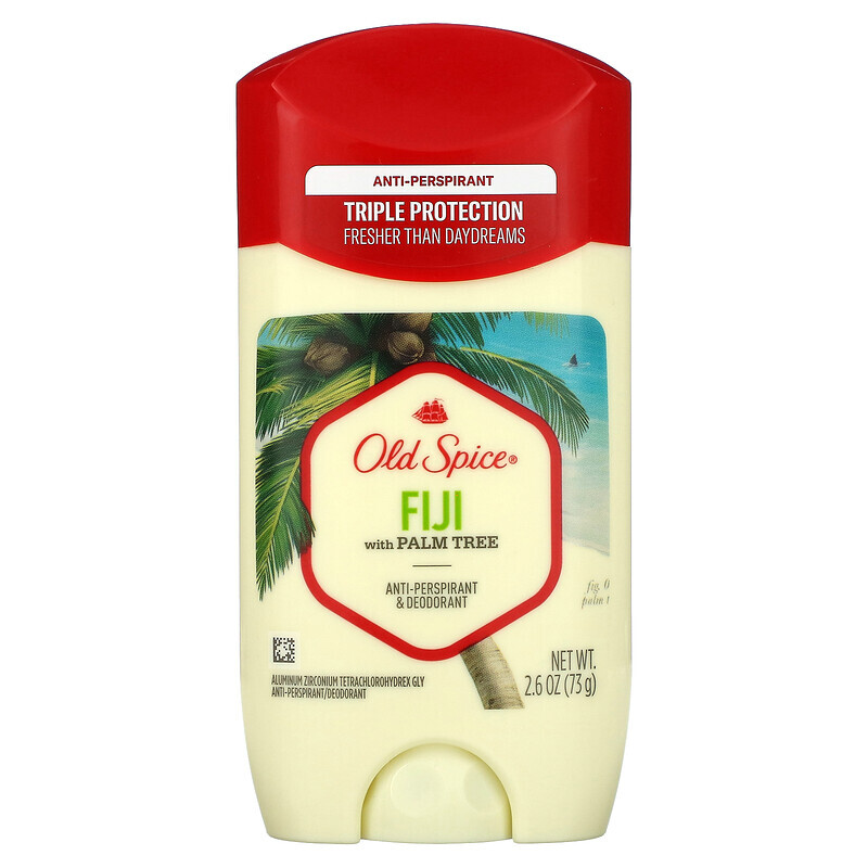  Old Spice, Fresher Collection, антиперспирант и дезодорант, Фиджи, 73 г (2,6 унции)