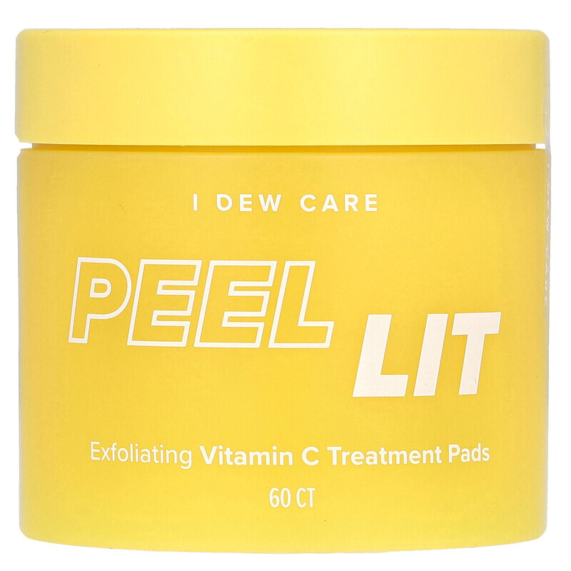 I Dew Care, Peel Lit, отшелушивающие салфетки с витамином C, 60 шт.