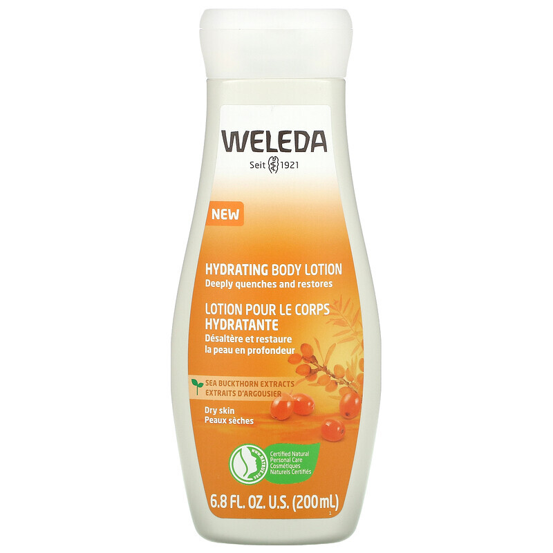 Weleda, Hydrating Body Lotion, Sea Buckthorn Extracts, 6.8 fl oz (200 ml)