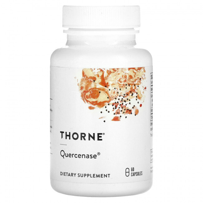 Thorne, Quercenase, 60 капсул