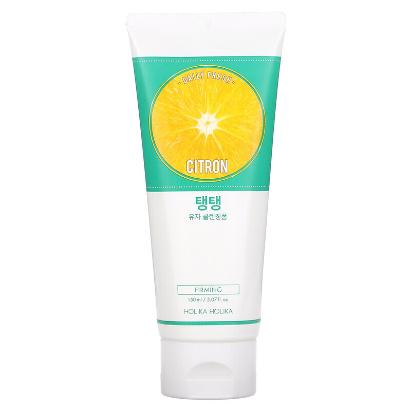 Holika Holika, Daily Fresh Citron Cleansing Foam, 5.07 fl oz (150 ml)