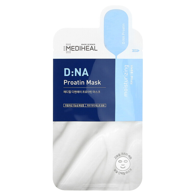 Mediheal, DNA Proatin Beauty Mask, 10 шт., По 25 мл