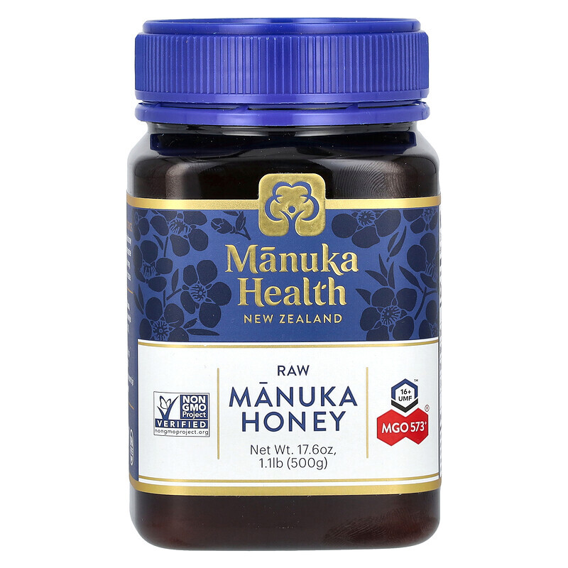 Manuka Health, мед манука, MGO 573+, 500 г (17,6 унции)