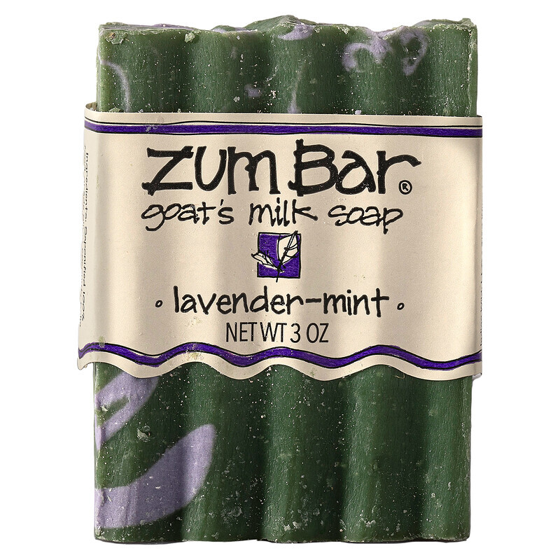 ZUM, Zum Riegel, Ziegenmilchseife, Lavendel-Minze, 3 oz