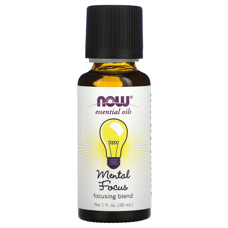 NOW Foods, Essential Oils, Mental Focus, 1 fl oz (30 ml)