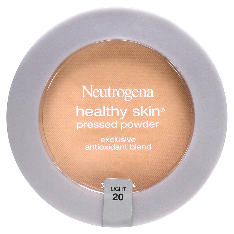   Well Be Neutrogena, Прессованная пудра для здоровой кожи, легкая 20, 9,6 г (0,34 унции)