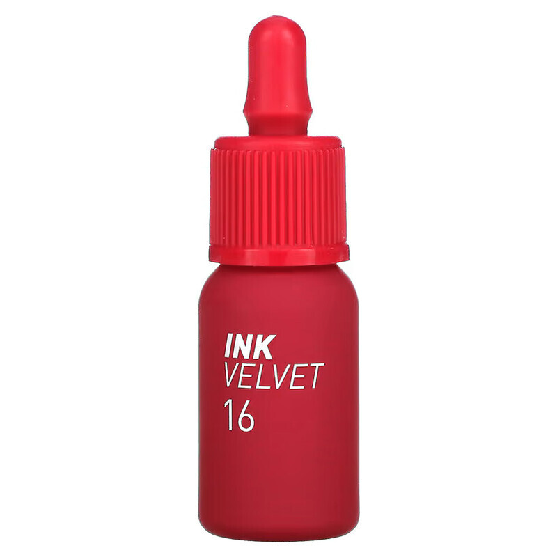   Well Be Peripera, Тинт для губ Ink Velvet, 16 Heart Fuchsia Pink, 0,14 унции (4 г)