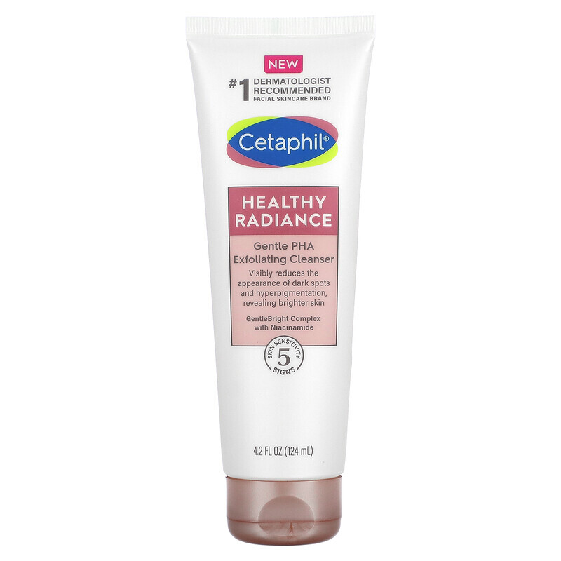 Cetaphil, Healthy Radiance, Gentle PHA Peeling Cleanser, 124 ml (4,2 fl. oz.)