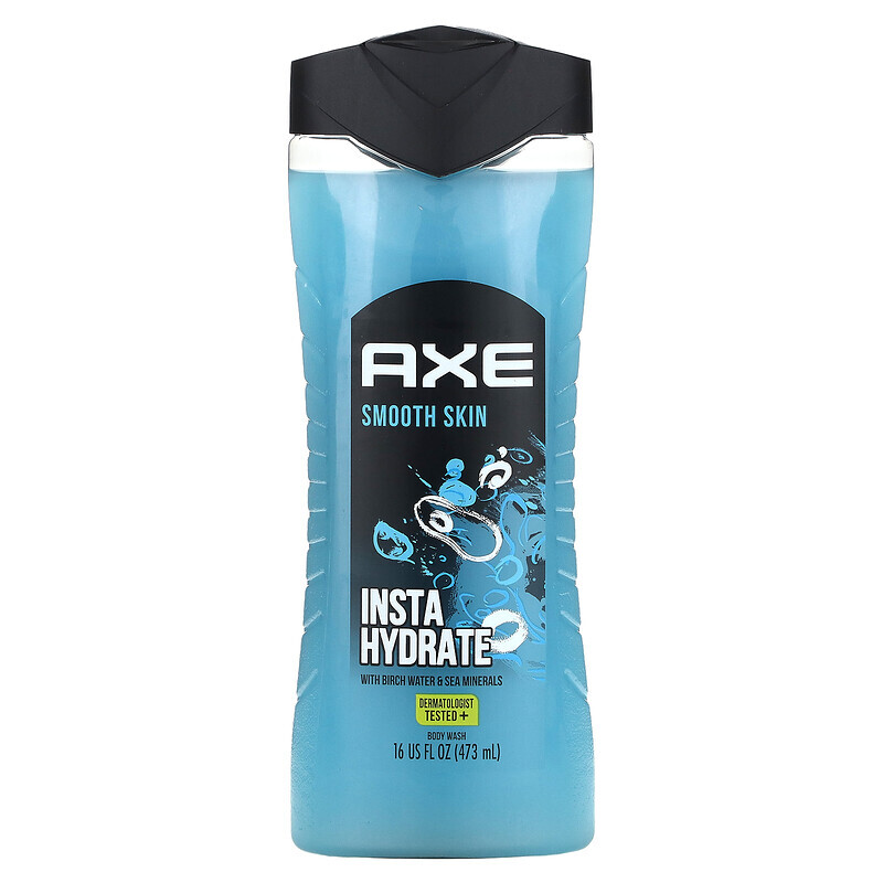 Axe, Insta Hydrate Duschgel, mit Birkenwasser und Meeresmineralien, 473 ml (16 fl. oz.)