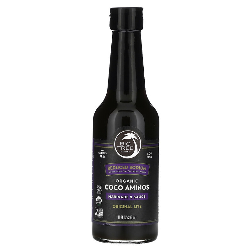 Big Tree Farms, Organic Coco Aminos, Marinade und Sauce, Original Lite, 296 ml (10 fl. oz.)