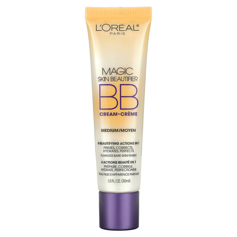 L'Oréal, BB-крем Magic Skin Beautifier, средний, 30 мл