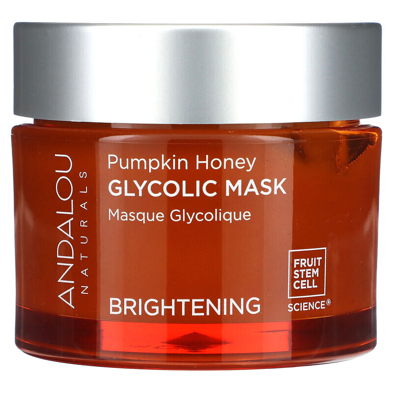  Andalou Naturals, Glycolic Beauty Mask, Pumpkin Honey, 1.7 oz (50 g)